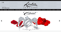 Desktop Screenshot of lesliejewelers.com